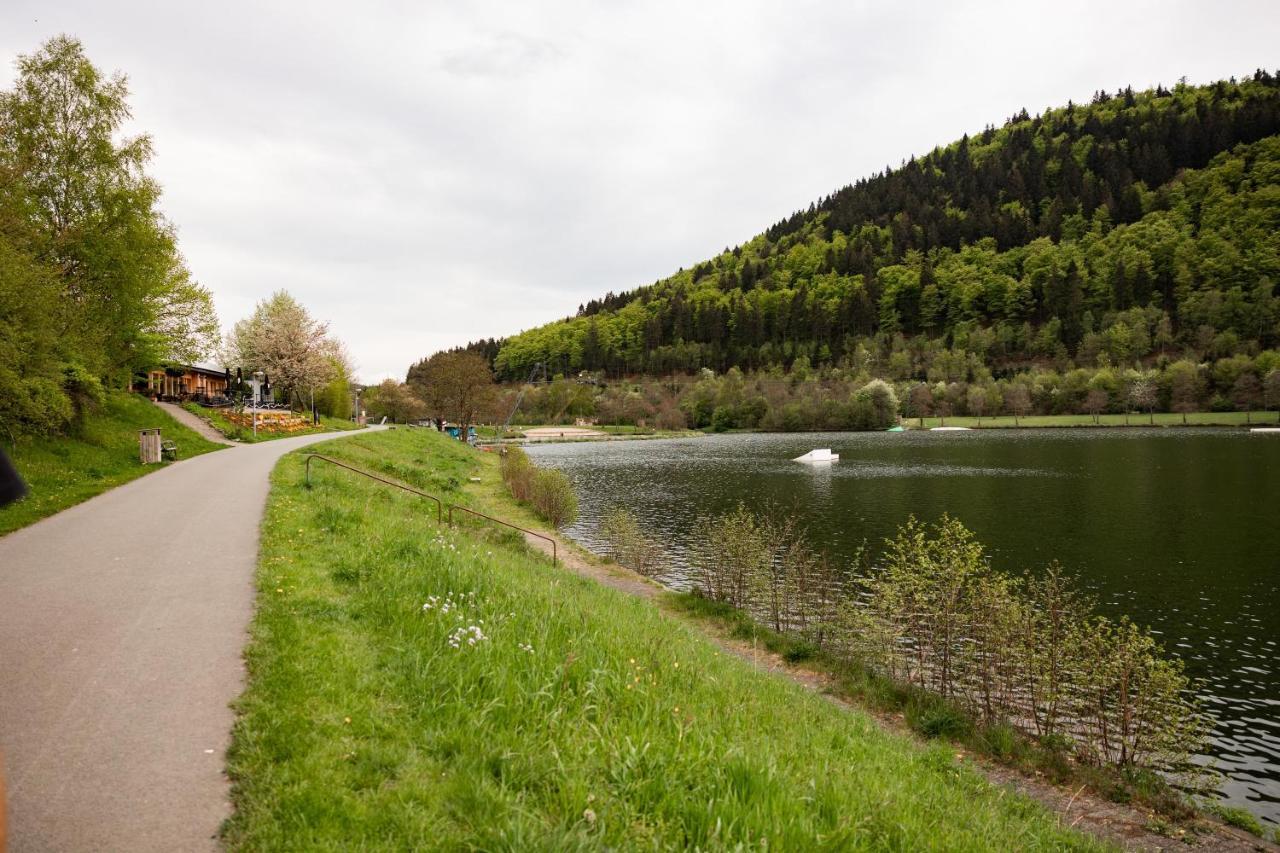 Ferienwohnung Am See - Sport Und Erholung - Wlan วินเทอร์แบร์ก ภายนอก รูปภาพ